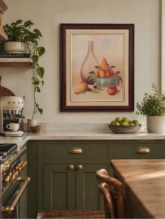 Other - Vintage still life oil painting by Violette De Mazia